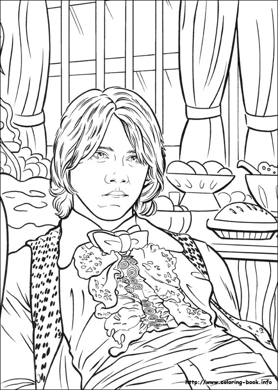 Harry Potter coloring picture